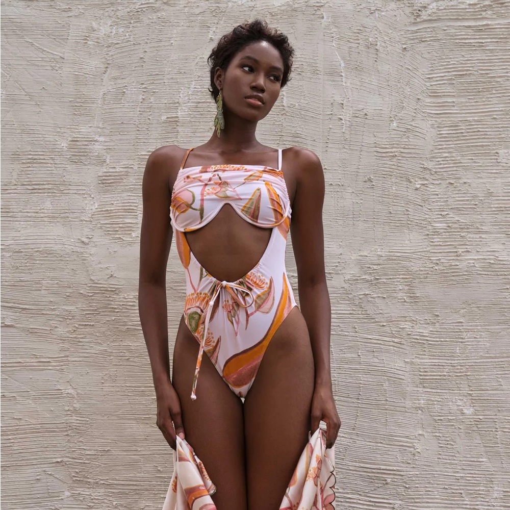 Andrea Iyama TIACA EUCALYPTUS ONE PIECE SWIMSUIT (NWT - never worn)
